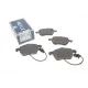 Колодки гальмівні передні MEYLE 025 230 1820/W для Audi A4 B5/B6, VW Passat B5, 156.3x74x19.5 мм