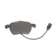 Колодки гальмівні передні MEYLE 025 230 1820/W для Audi A4 B5/B6, VW Passat B5, 156.3x74x19.5 мм