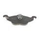 Колодки гальмівні передні MEYLE 025 230 6317/W для Opel Astra G/Zafira A, 17.3 мм