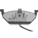 Колодки гальмівні передні MEYLE Platinum 025 231 3119/PD для VW Caddy 2004-, Audi A3, A2