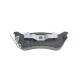 Колодки гальмівні задні MEYLE 025 231 8917/W для Mercedes-Benz M-Class W163 1998-2005, 140x50x16.4 мм