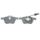 Колодки гальмівні передні MEYLE 025 232 6920/W для Seat Alhambra, VW Sharan 1995-2010 (161.5x73.2x19.4 мм) з датчиками
