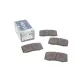 Колодки гальмівні передні MEYLE 025 232 7117 для Mercedes-Benz S-Class W220 1998-2005, 71.5x117.7x16.6 мм