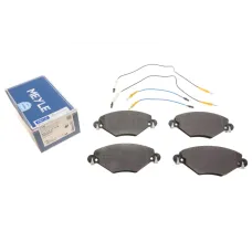 Колодки гальмівні передні MEYLE 025 232 7717/W для Citroen C5 I/II (DC/RC/DE/RE) 2001-2008, Bosch, 17.7мм