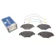Колодки гальмівні передні MEYLE 025 232 7717/W для Citroen C5 I/II (DC/RC/DE/RE) 2001-2008, Bosch, 17.7мм