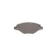 Колодки гальмівні передні MEYLE 025 232 7717/W для Citroen C5 I/II (DC/RC/DE/RE) 2001-2008, Bosch, 17.7мм