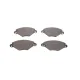 Колодки гальмівні передні MEYLE 025 232 7717/W для Citroen C5 I/II (DC/RC/DE/RE) 2001-2008, Bosch, 17.7мм