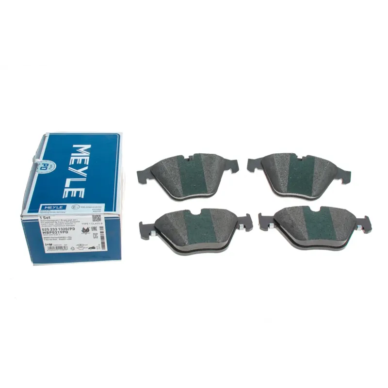 Колодки гальмівні передні MEYLE 025 233 1320/PD для BMW 3 (E90-E93) 2005-, 68.3x155.1x20.3 мм