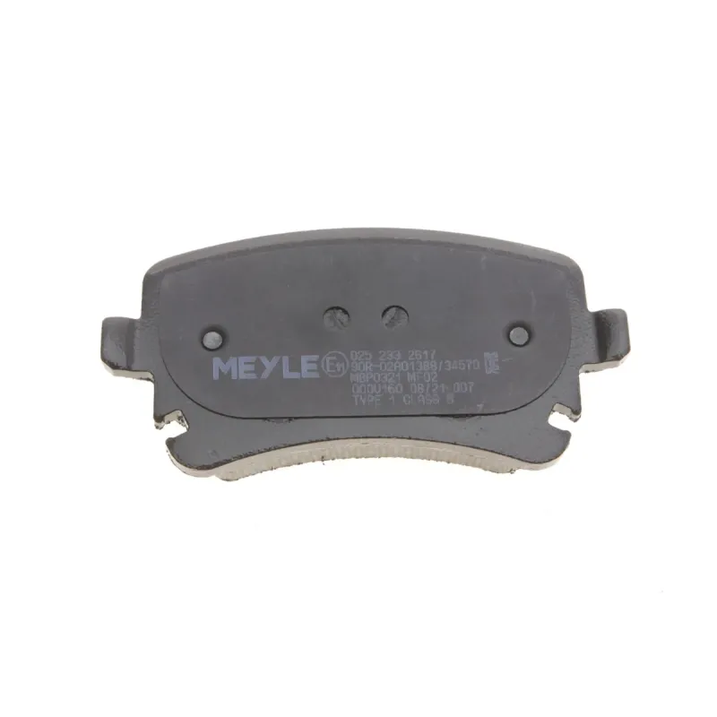 Колодки гальмівні задні MEYLE 025 233 2617 для Audi A4 B6/B7, A6 C5/C6, VW T5