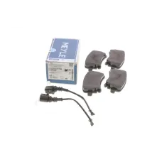 Колодки гальмівні задні MEYLE 025 233 2617/W з датчиком для VW T5, AUDI A6 C6
