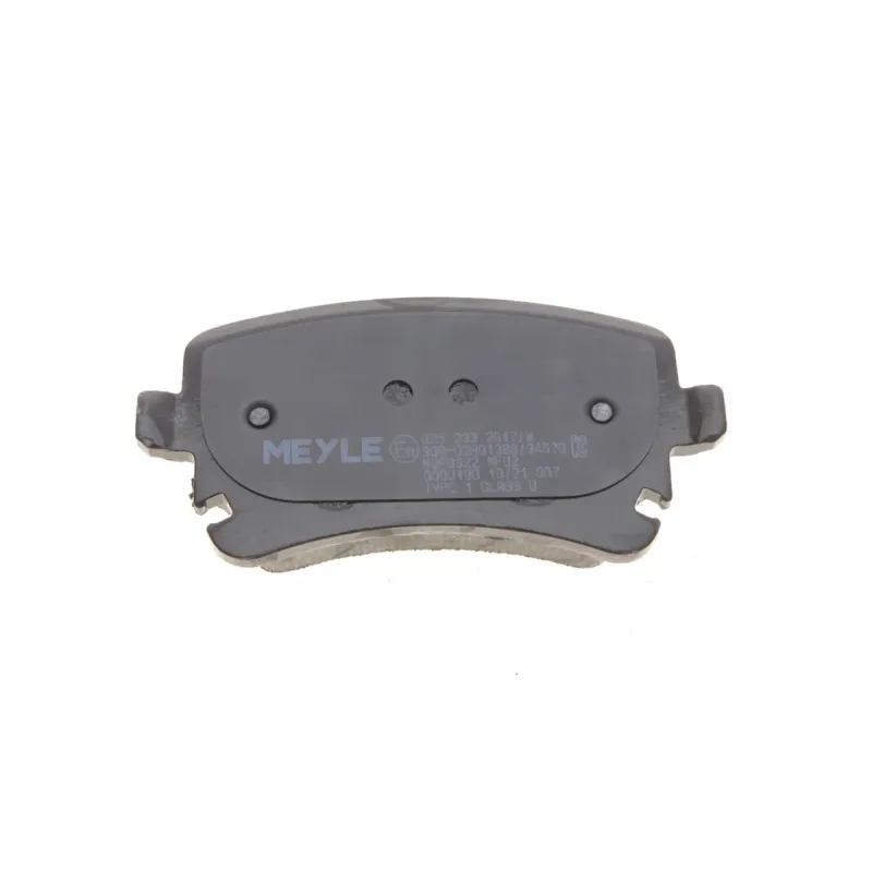 Колодки гальмівні задні MEYLE 025 233 2617/W з датчиком для VW T5, AUDI A6 C6