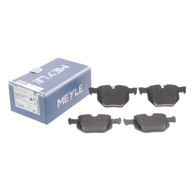Колодки гальмівні задні MEYLE 025 235 5017/PD для BMW 3 (E90/E91/E92/E93) 2005-2013, 17.3 мм