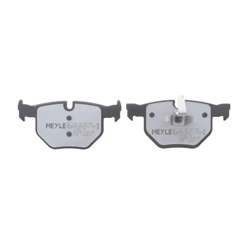 Колодки гальмівні задні MEYLE 025 235 5017/PD для BMW 3 (E90/E91/E92/E93) 2005-2013, 17.3 мм
