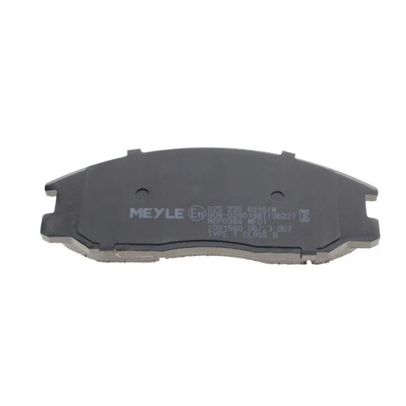 Колодки гальмівні передні MEYLE 025 235 6916/W для Hyundai Santa Fe/Trajet, SsangYong Actyon/Kyron, 149x58.1x16.5 мм