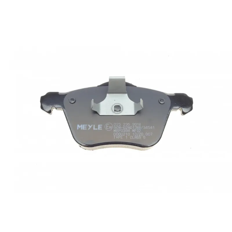 Колодки гальмівні передні MEYLE 025 235 9018 для Volvo S60, V70, S80, XC90, 72x155.2 мм