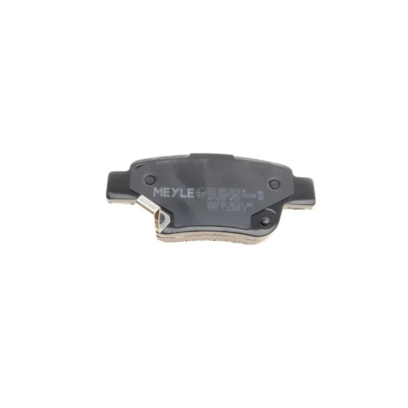 Колодки гальмівні задні MEYLE 025 236 2016/W для Toyota Avensis T25, Corolla Verso E12 2003-2009, 102x46x16.3 мм