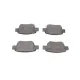 Колодки гальмівні задні MEYLE 025 236 2016/W для Toyota Avensis T25, Corolla Verso E12 2003-2009, 102x46x16.3 мм