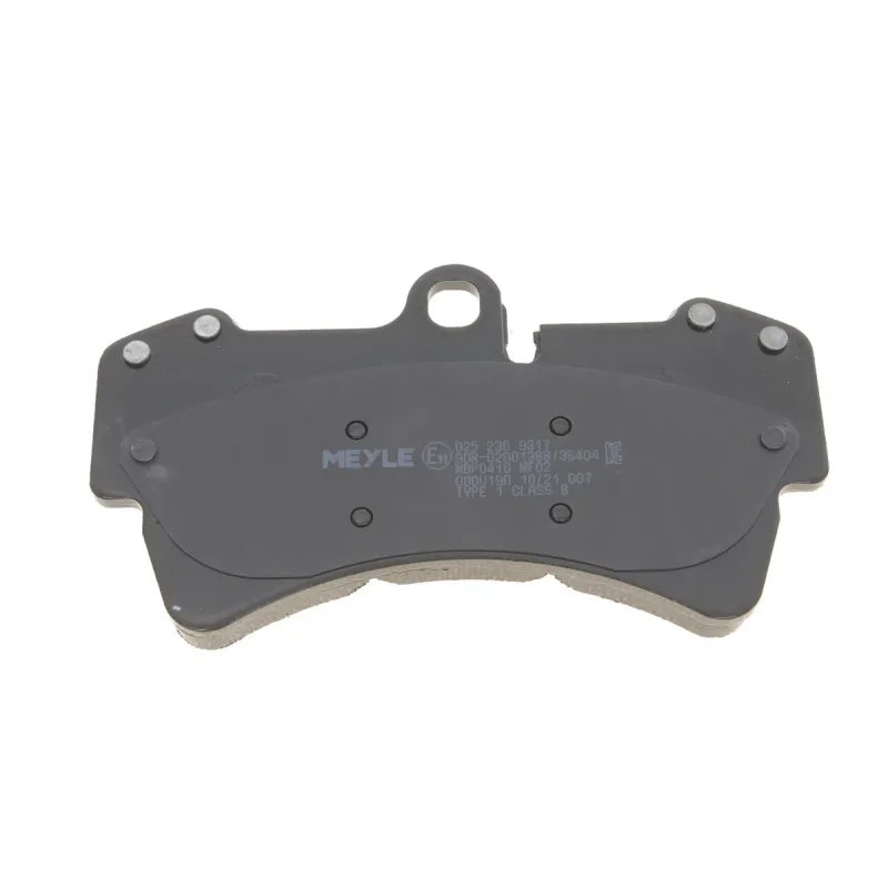 Колодки гальмівні передні MEYLE 025 236 9317 для Audi Q7, Porsche Cayenne, VW Touareg 2002-2010, 190.2x106.5x16.5 мм