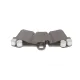 Колодки гальмівні передні MEYLE 025 236 9317 для Audi Q7, Porsche Cayenne, VW Touareg 2002-2010, 190.2x106.5x16.5 мм