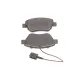 Колодки гальмівні передні MEYLE 025 237 0517/W для Fiat Doblo, Citroen Nemo, Peugeot Bipper 2008-, Bosch, 122.7x53.1x17.7 мм