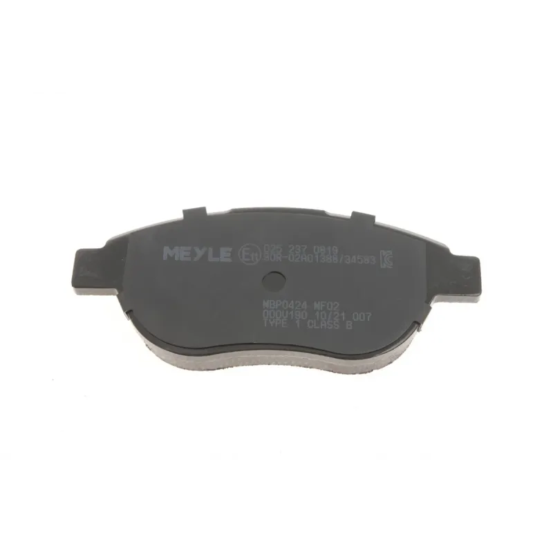 Колодки гальмівні передні MEYLE 025 237 0819 для Fiat Doblo, Citroen Berlingo, Lancia Musa, 136.8x57.2x19.2 мм