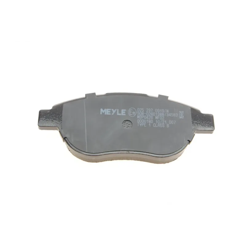 Колодки гальмівні передні MEYLE 025 237 0919/W для Fiat Doblo 2005-2009, 136.8 мм