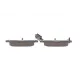 Колодки гальмівні задні MEYLE 025 237 1415/PD для Alfa Romeo Mito, Fiat Bravo II, Lancia Delta III, 15.5 мм