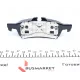 Колодки гальмівні задні MEYLE 025 237 1616 для Mini One/Cooper/Works R50/R52/R53 2001-2007, 123.2x43.8x16.3 мм