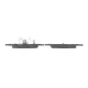 Колодки гальмівні передні MEYLE 025 237 2017/PD для Honda Accord 2003-2012, 17.5 мм