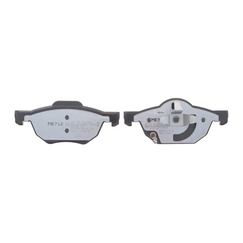 Колодки гальмівні передні MEYLE 025 237 2017/PD для Honda Accord 2003-2012, 17.5 мм