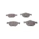 Колодки гальмівні передні MEYLE 025 237 2017/W для Honda Accord 2003-2012, 154.9x64.6 мм