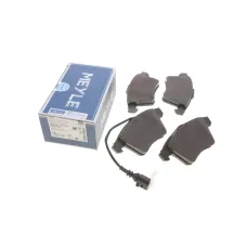 Колодки гальмівні передні MEYLE 025 237 4619/W для Volkswagen T5 Multivan 2003-2009, 20.1mm/18.7mm