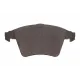 Колодки гальмівні передні MEYLE 025 237 4619/W для Volkswagen T5 Multivan 2003-2009, 20.1mm/18.7mm