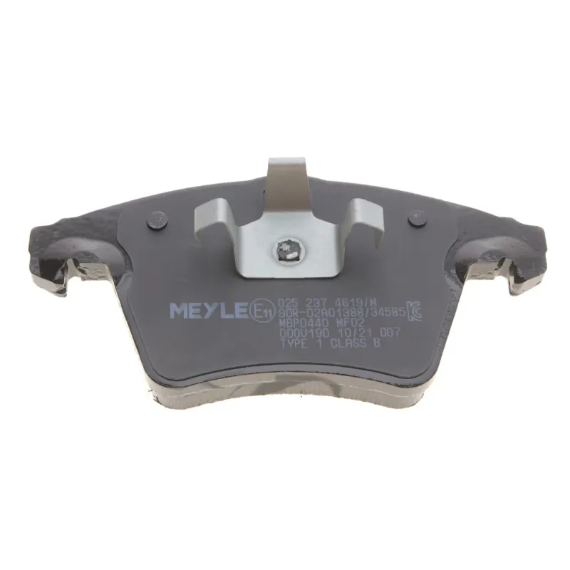 Колодки гальмівні передні MEYLE 025 237 4619/W для Volkswagen T5 Multivan 2003-2009, 20.1mm/18.7mm