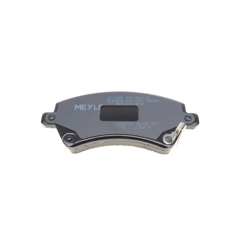 Колодки гальмівні передні MEYLE 025 237 6617/W для Toyota Corolla 2001-2014, 131.4x57.1 мм