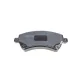 Колодки гальмівні передні MEYLE 025 237 6617/W для Toyota Corolla 2001-2014, 131.4x57.1 мм
