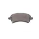Колодки гальмівні передні MEYLE 025 237 6617/W для Toyota Corolla 2001-2014, 131.4x57.1 мм