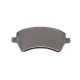 Колодки гальмівні передні MEYLE 025 237 6617/W для Toyota Corolla 2001-2014, 131.4x57.1 мм