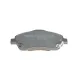 Колодки гальмівні передні MEYLE 025 237 6819/W для Toyota Avensis, Corolla 2003-2009, 150.9x63.1x18.6 мм