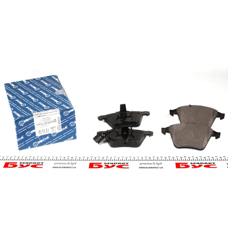 Колодки гальмівні (передні) Audi A3/Seat Leon/Skoda SuperB/VW Golf/Passat 03-15
