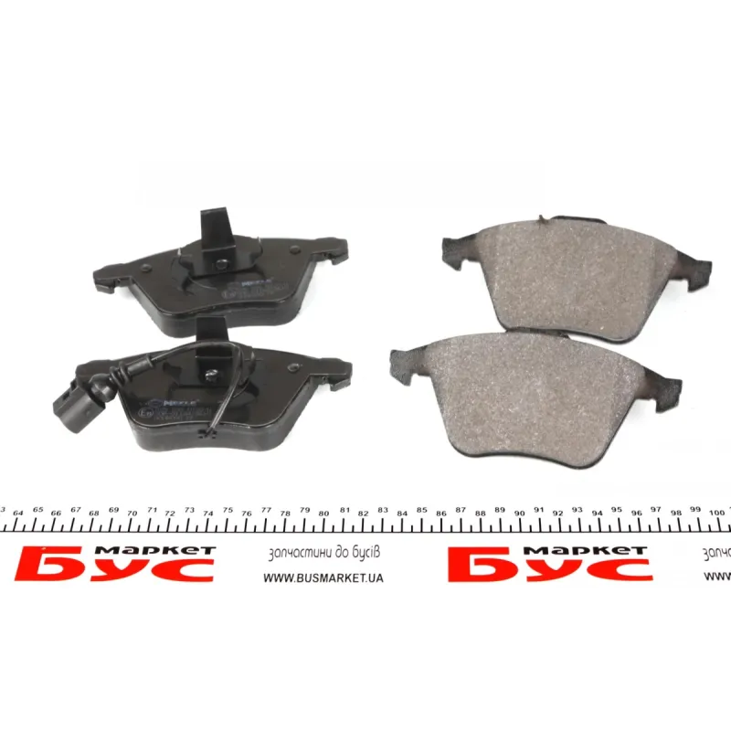 Колодки гальмівні (передні) Audi A3/Seat Leon/Skoda SuperB/VW Golf/Passat 03-15