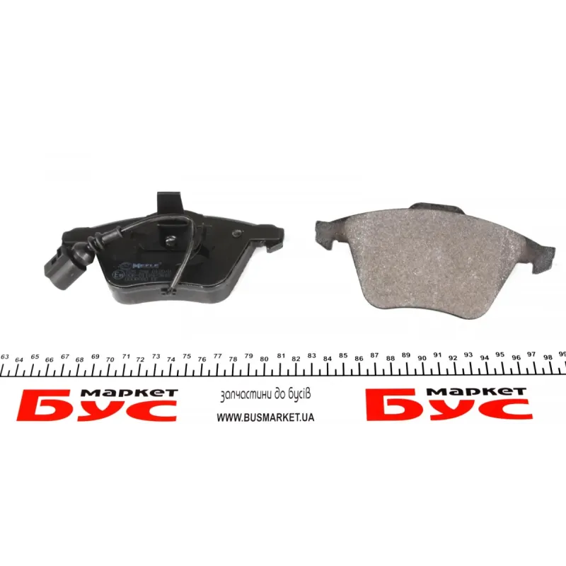 Колодки гальмівні (передні) Audi A3/Seat Leon/Skoda SuperB/VW Golf/Passat 03-15