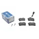 Колодки гальмівні (задні) VW Polo 01-/Skoda Fabia 99-08/Seat Cordoba/Ibiza 02-09(TRW)(з датчиком)