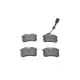 Колодки гальмівні (задні) VW Polo 01-/Skoda Fabia 99-08/Seat Cordoba/Ibiza 02-09(TRW)(з датчиком)