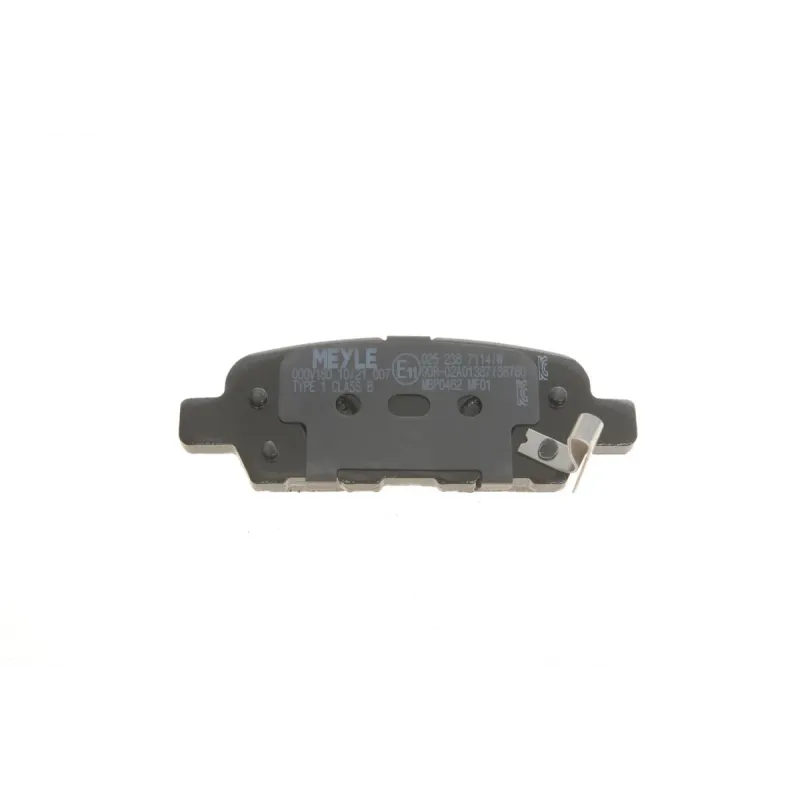 Колодки гальмівні задні MEYLE 025 238 7114/W для Renault Koleos, Nissan Juke, Qashqai, X-Trail, Suzuki 2008-, Akebono