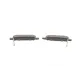 Колодки гальмівні задні MEYLE 025 238 7114/W для Renault Koleos, Nissan Juke, Qashqai, X-Trail, Suzuki 2008-, Akebono