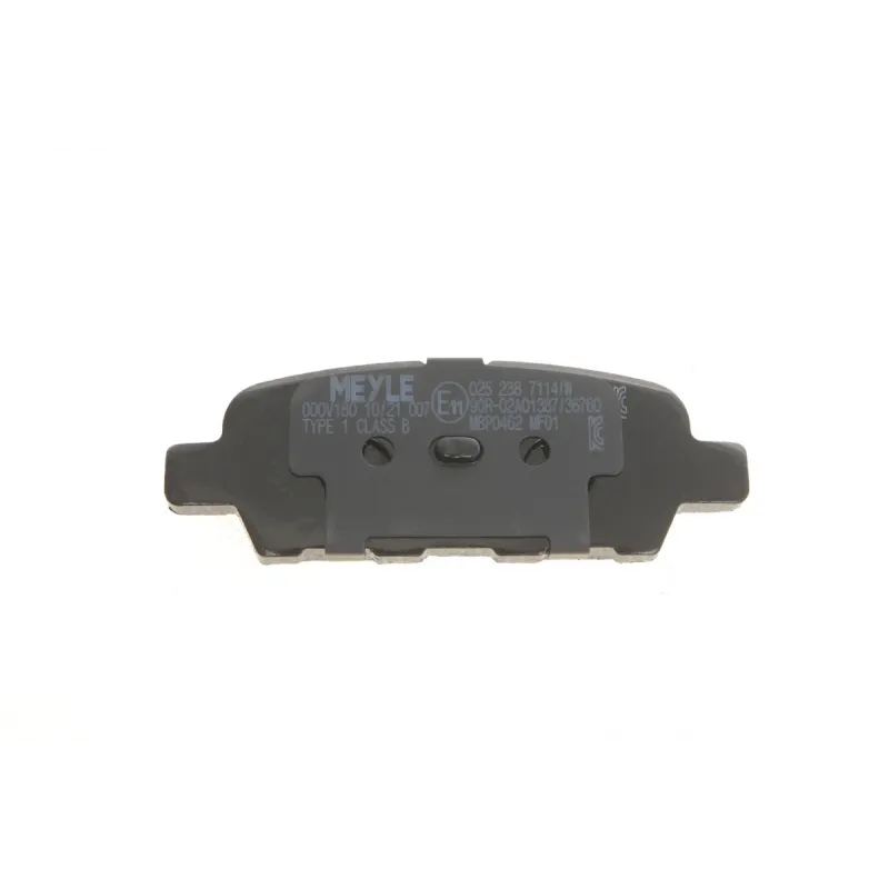 Колодки гальмівні задні MEYLE 025 238 7114/W для Renault Koleos, Nissan Juke, Qashqai, X-Trail, Suzuki 2008-, Akebono