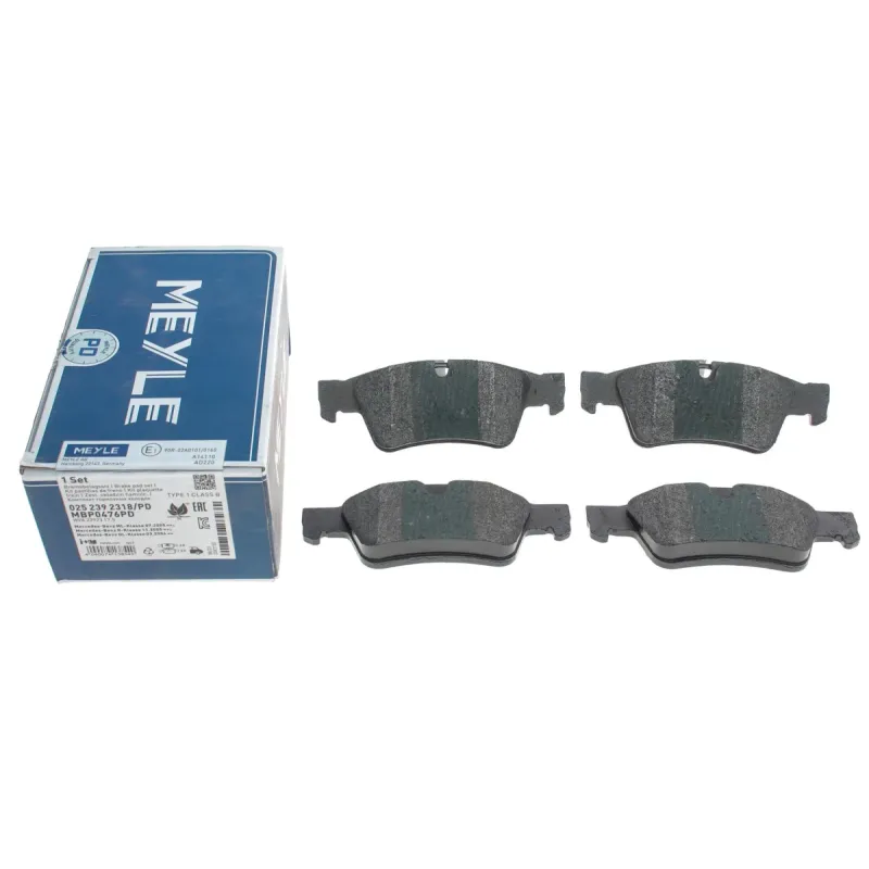 Колодки гальмівні задні MEYLE 025 239 2318/PD для Mercedes-Benz M-Class W164 2006-2011, 17.5 мм