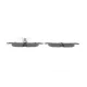 Колодки гальмівні передні MEYLE 025 239 3517/PD для BMW 3 (E90) 1.6-2.0 i 2004-2011, 150.2x57.6 мм