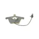 Колодки гальмівні передні MEYLE 025 239 5020/W для Audi A4 B6/B7, A6 C5/C6, A8 D3 з датчиками, 155.1x72.8 мм